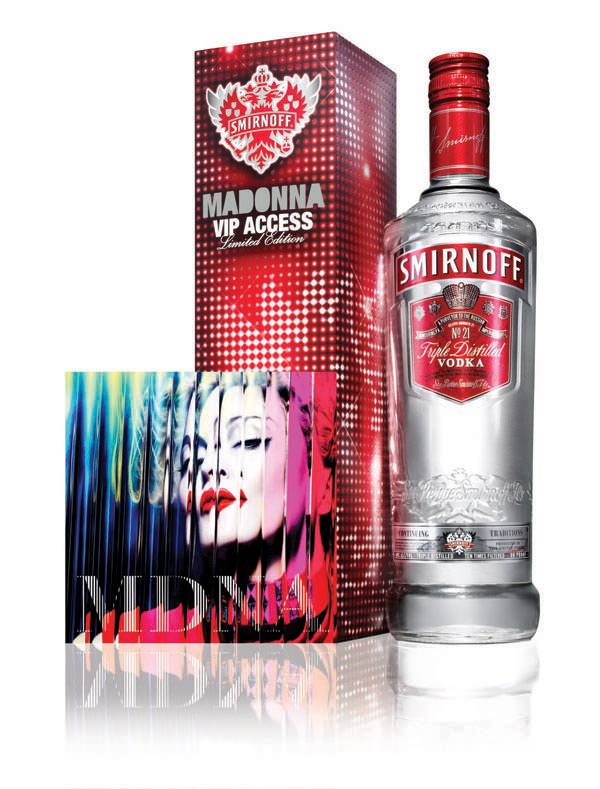 Vodka Smirnoff: Concurso "Madonna VIP Access" 1