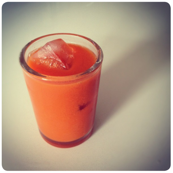 Para salvarse del resfrío: jugo de naranja-zanahoria 1