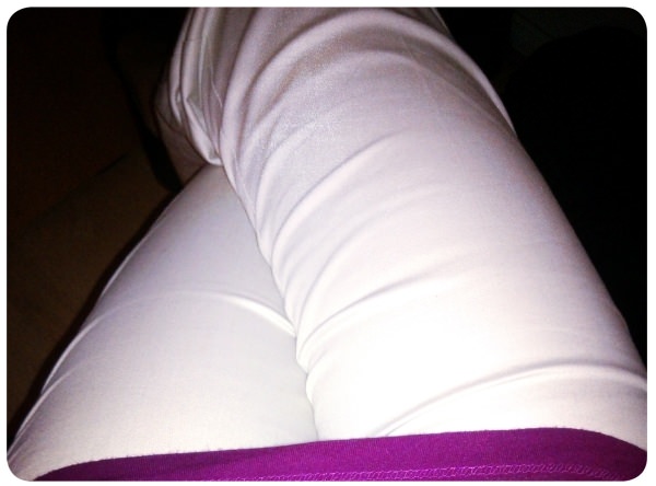 El pantalón blanco 1