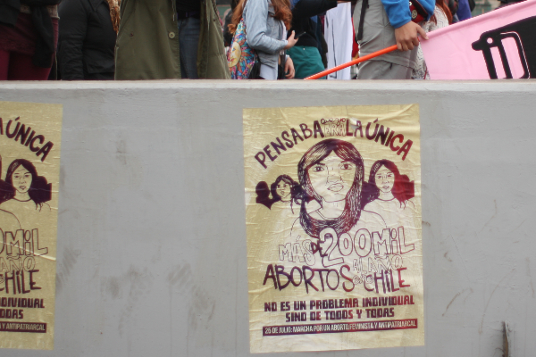 Marcha por el aborto libre, gratuito y seguro en ciudades de todo Chile 1