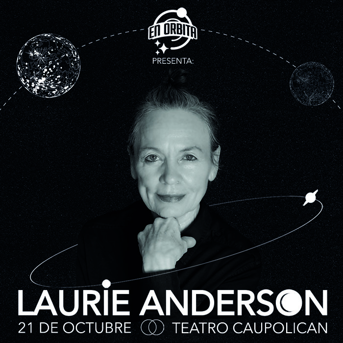 Laurie Anderson vuelve a Chile con su tour "Language of the Future" 1
