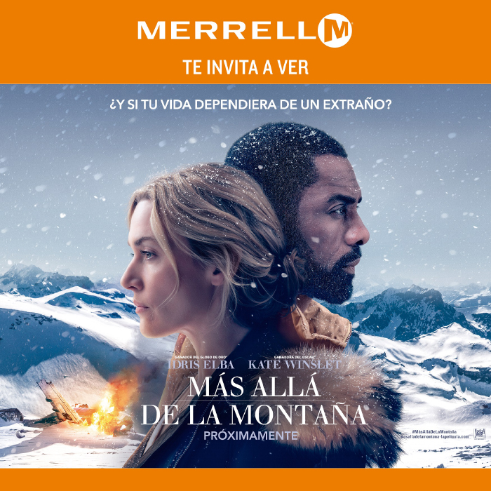 Merrell te invita a ver Más allá de la Montaña, de Kate Winslet e Idris Elba 1