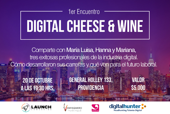 1er encuentro Digital Cheese & Wine: Mujeres digitales 1