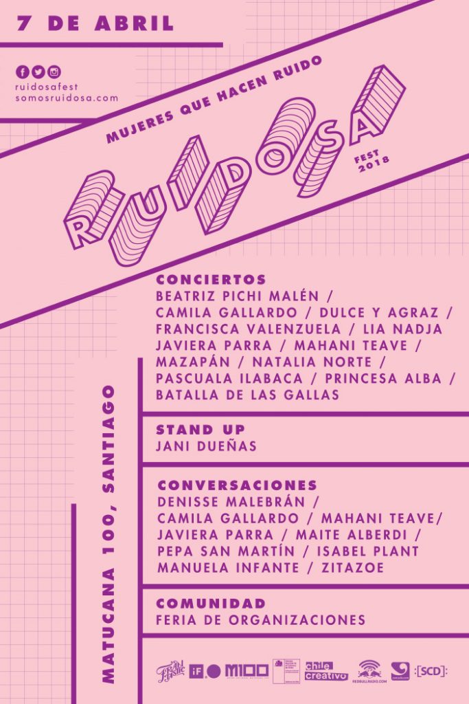 Revisa la programación completa de Ruidosa Fest Santiago 2018 1