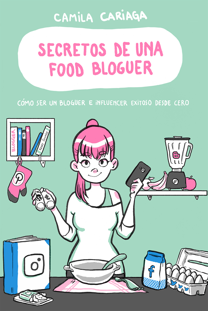 Entrevista a Camila Cariaga, autora de Secretos de una food bloguer 1