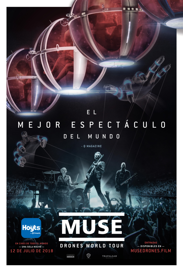 Circuito Muse: Drones World Tour en CineHoyts 2