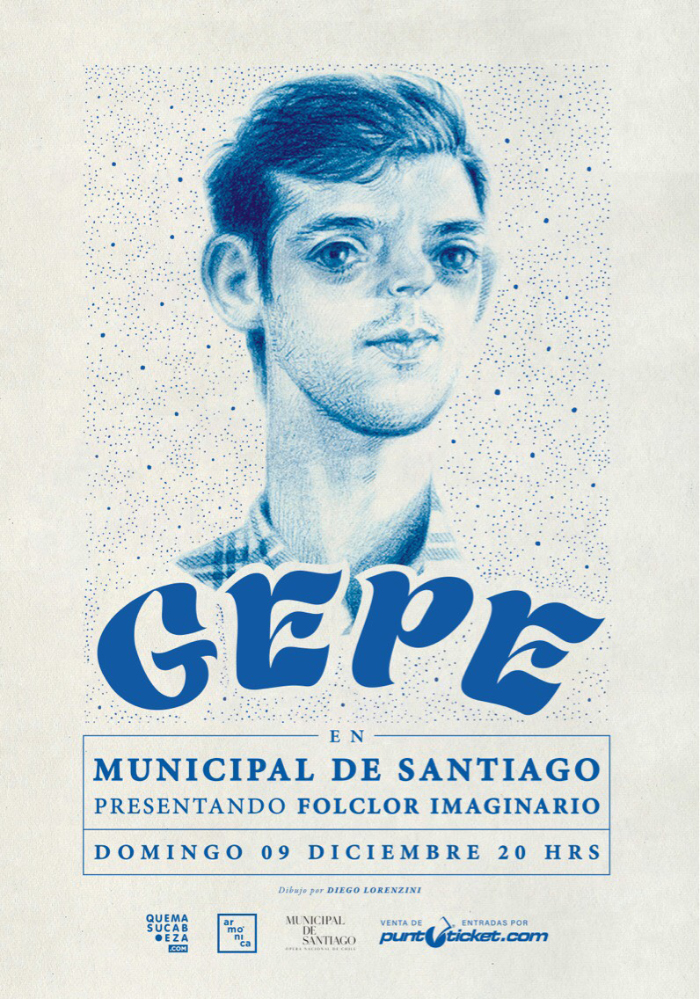 Gepe presenta 'Folclor imaginario' en el Teatro Municipal de Santiago 1
