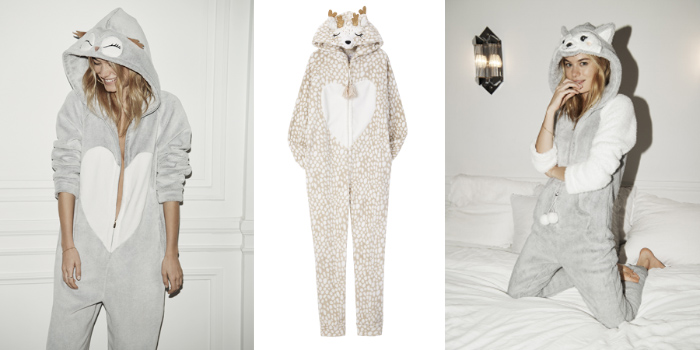 Pijamas de animales para pasar el invierno 1