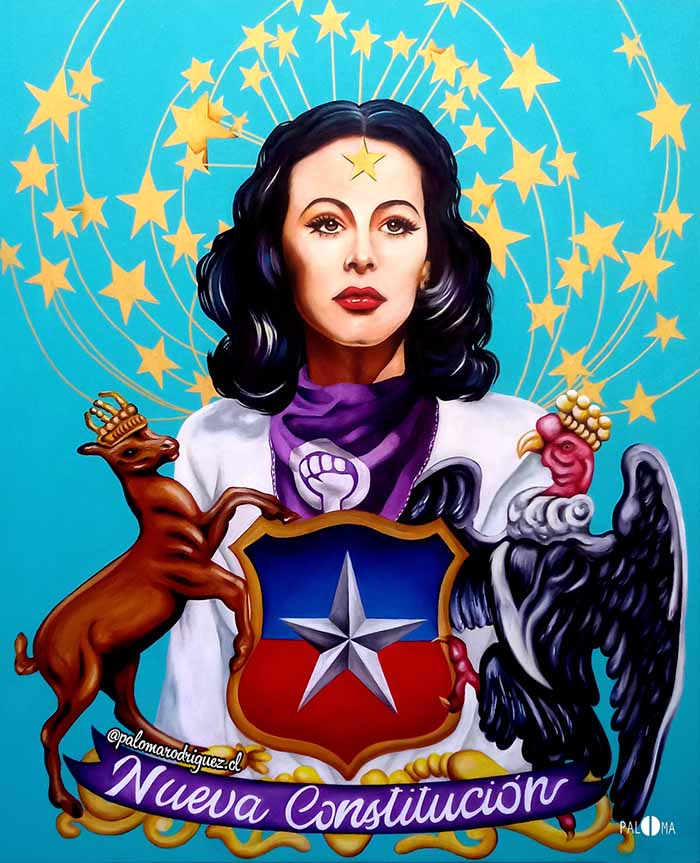 La poderosa iconografía feminista y social de la artista visual Paloma Rodriguez 3