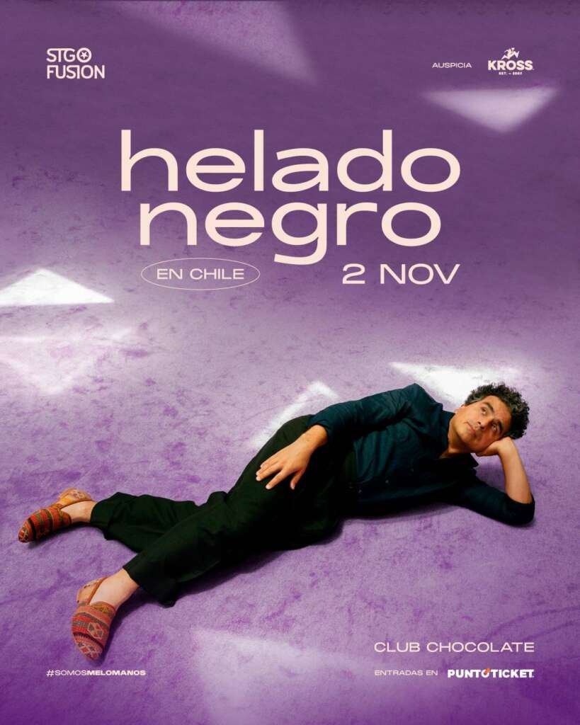 ¿Quién es Helado Negro? (y por qué no debes perderte su show en Chile) 2