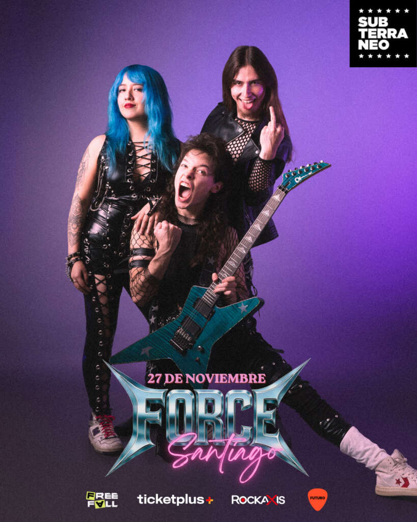 Force se presenta en Chile tras su triunfo en el Wacken Metal Battle 2026 en Alemania 2