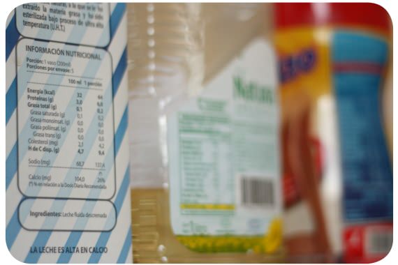 ¿Cómo leer el etiquetado nutricional? 1