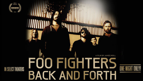 Back and Forth, el inspirador documental de Foo Fighters 1