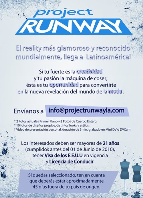 Project Runway en versión latinoamericana 1