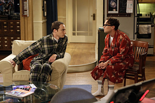 Parejas de serie: Leonard y Sheldon, The Big Bang Theory 1