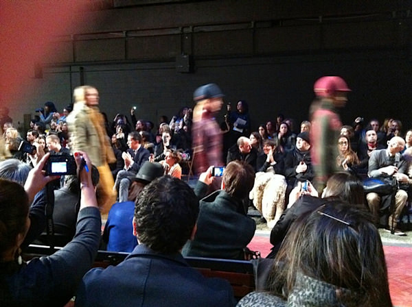 Recuento y backstage en la semana de la moda de Nueva York Otoño Invierno 2012 5